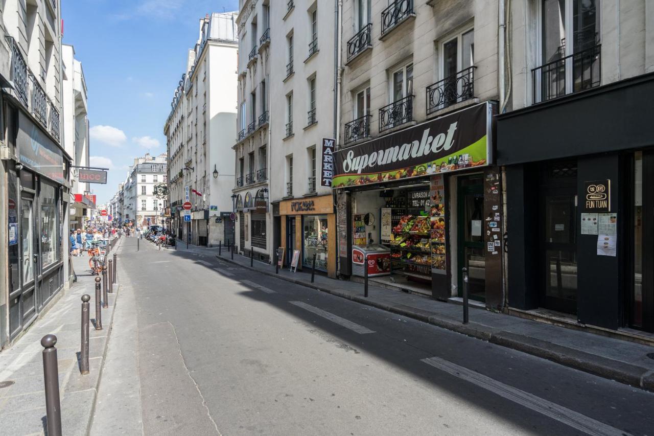 Peaceful Apartment - 1Br-4P - Arts Et Metiers Paris Bagian luar foto