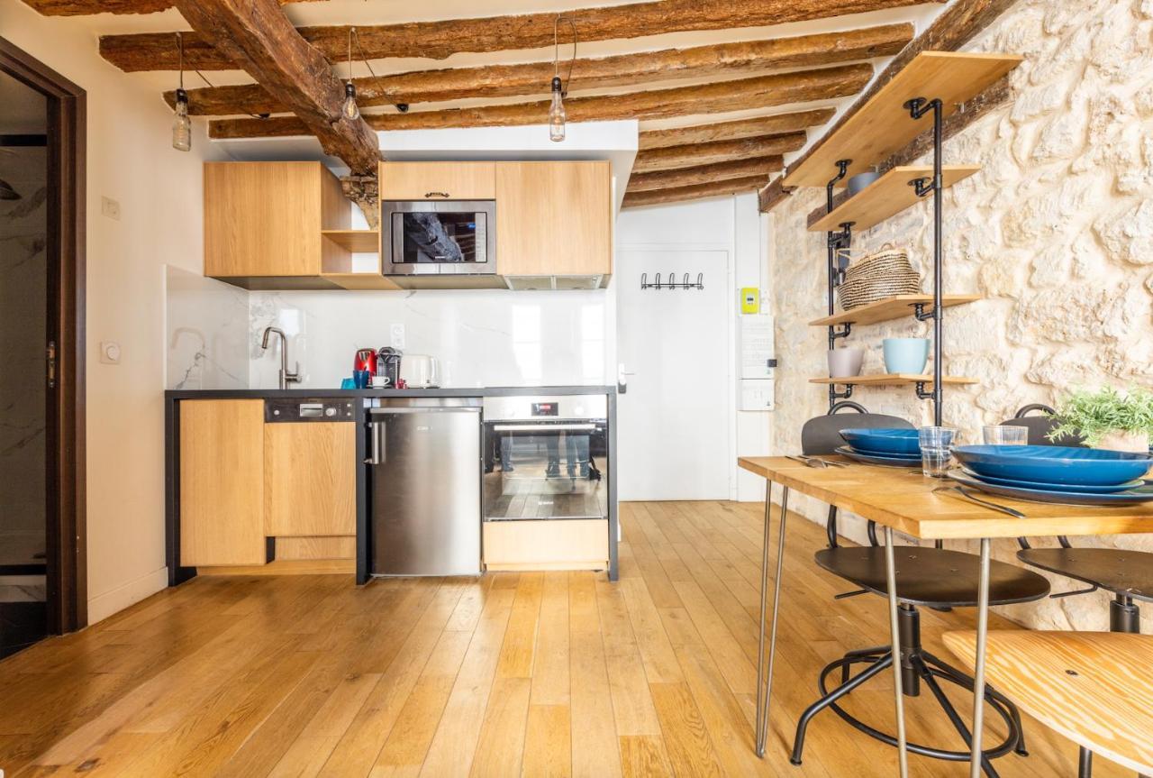 Peaceful Apartment - 1Br-4P - Arts Et Metiers Paris Bagian luar foto